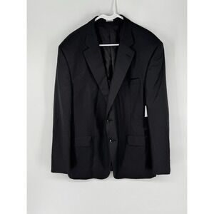 Peter Millar Mens 100% Wool Blazer Size 48R Single Breasted Sport Coat Check out